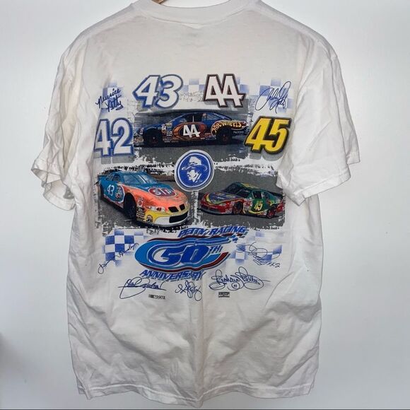 Vintage NASCAR racing tshirt - 50th anniversary of petty racing graphic t-shirt - Picture 4 of 8